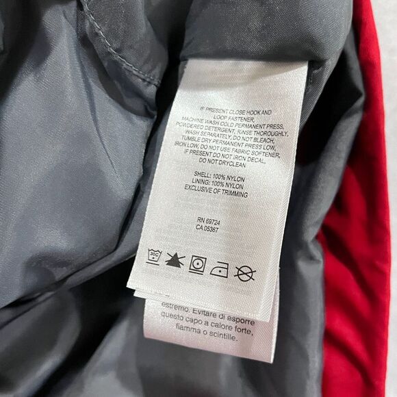 Columbia Omni Tech 3 In‎ 1 Jacket Men's Large Hooded Coat Red Gray Gorpcore - Picture 13 of 16